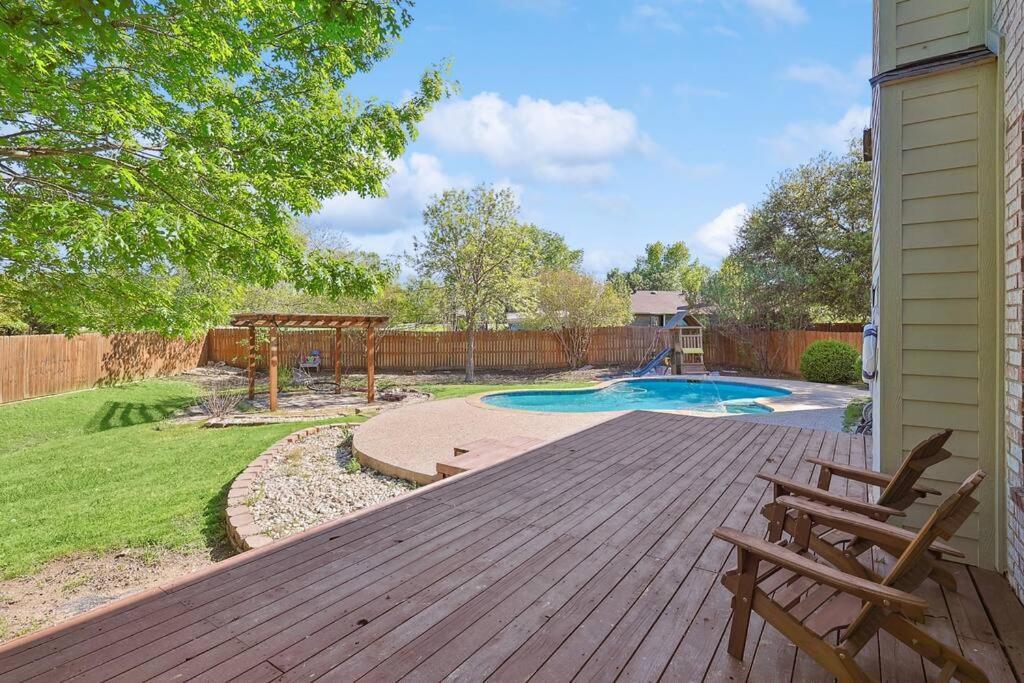 Wellness Oasis 5Br W Pool + Huge Yard + Fire Pit Villa Sachse Exterior photo